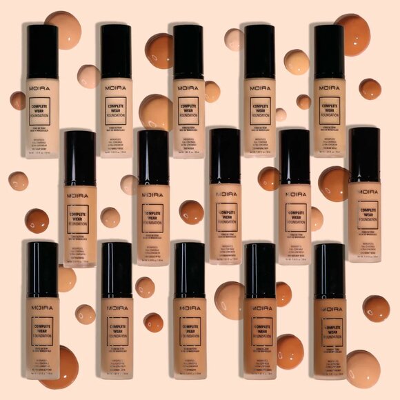 Moira Complete Wear Foundation Ultra Coverage Weightless - #375 Medium Beige - Picture 8 of 12